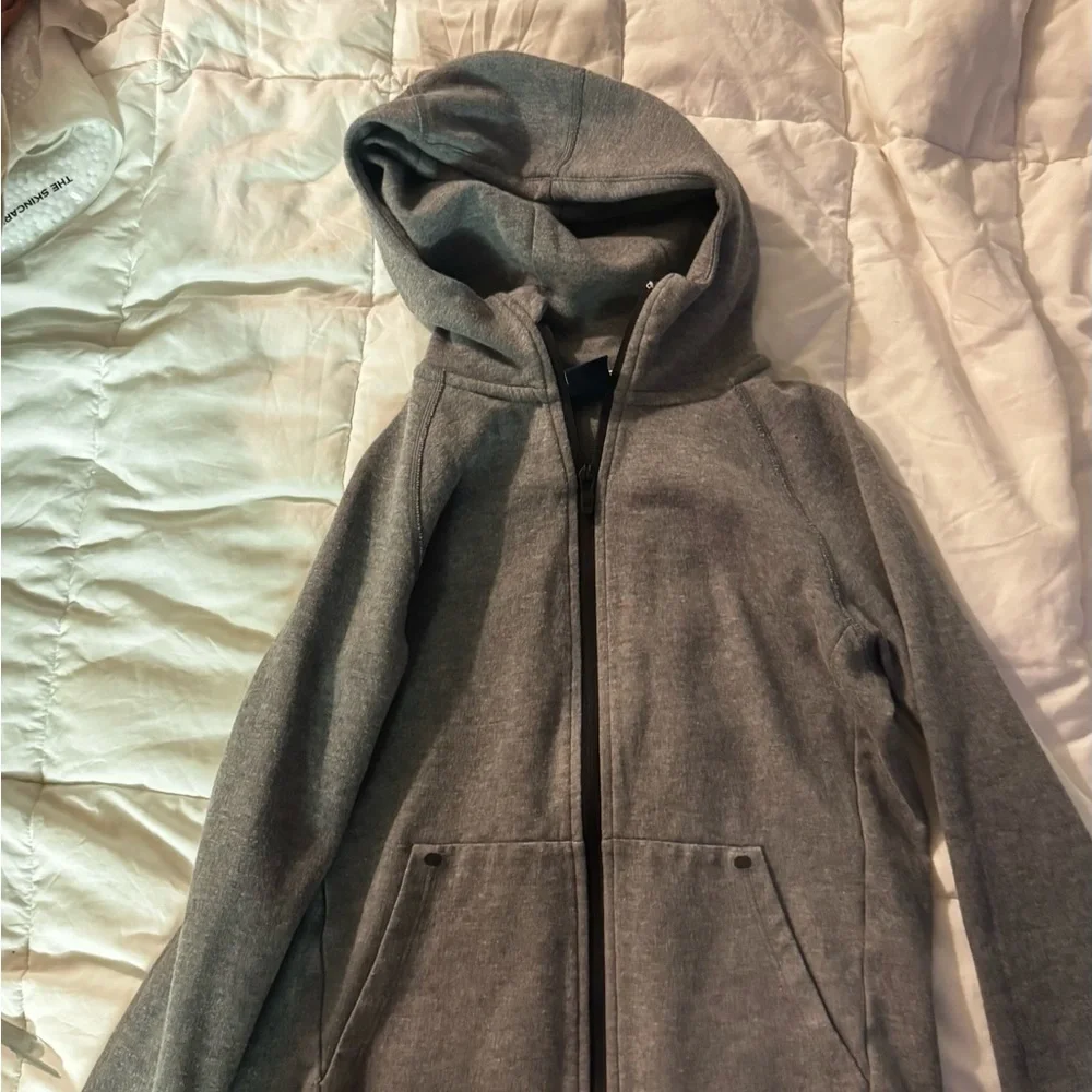 GAP Boys Youth Gray Zip-Up Hoodie